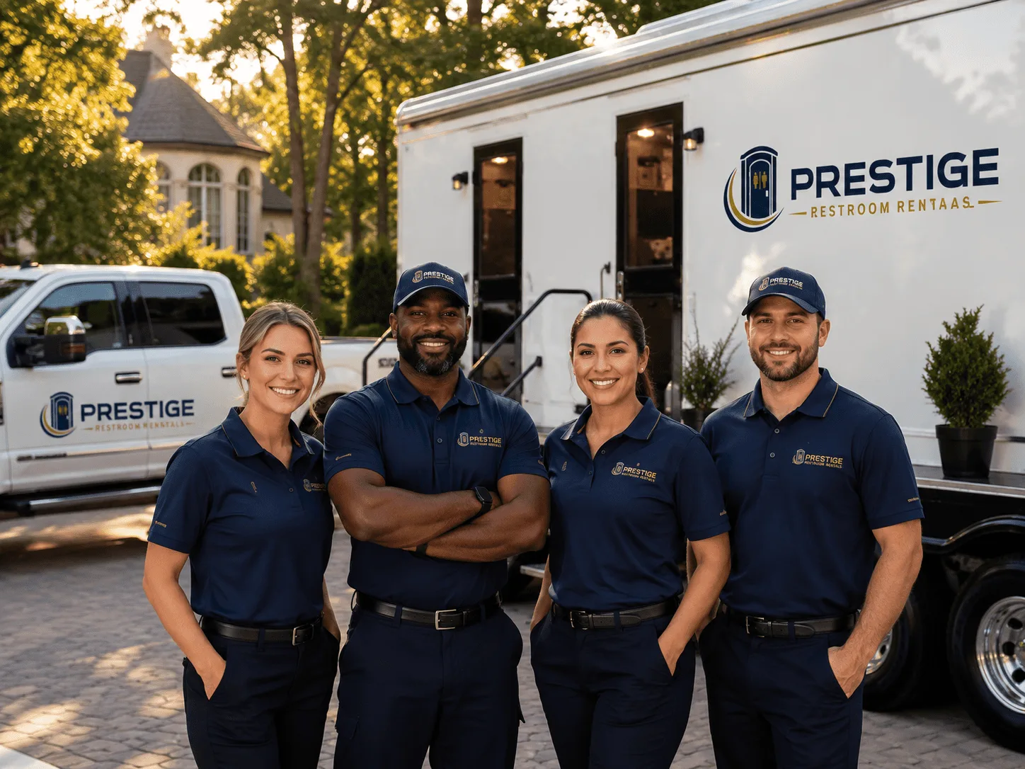 Trusted Luxury Portable Restrooms company in Caledonia, OH